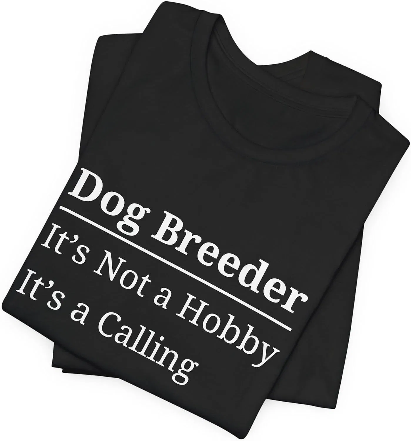 Мужская футболка с принтом Dog Breeder Bella+canvas, Black — фото 3