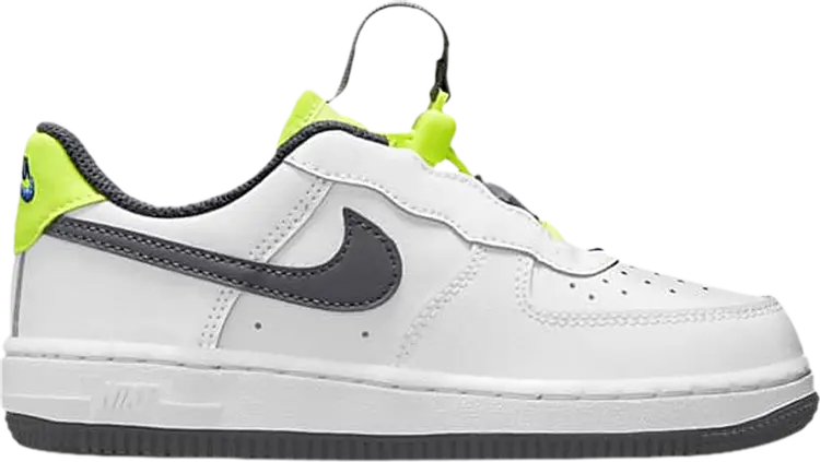 

Кроссовки Nike Force 1 Toggle PS 'White Volt', белый