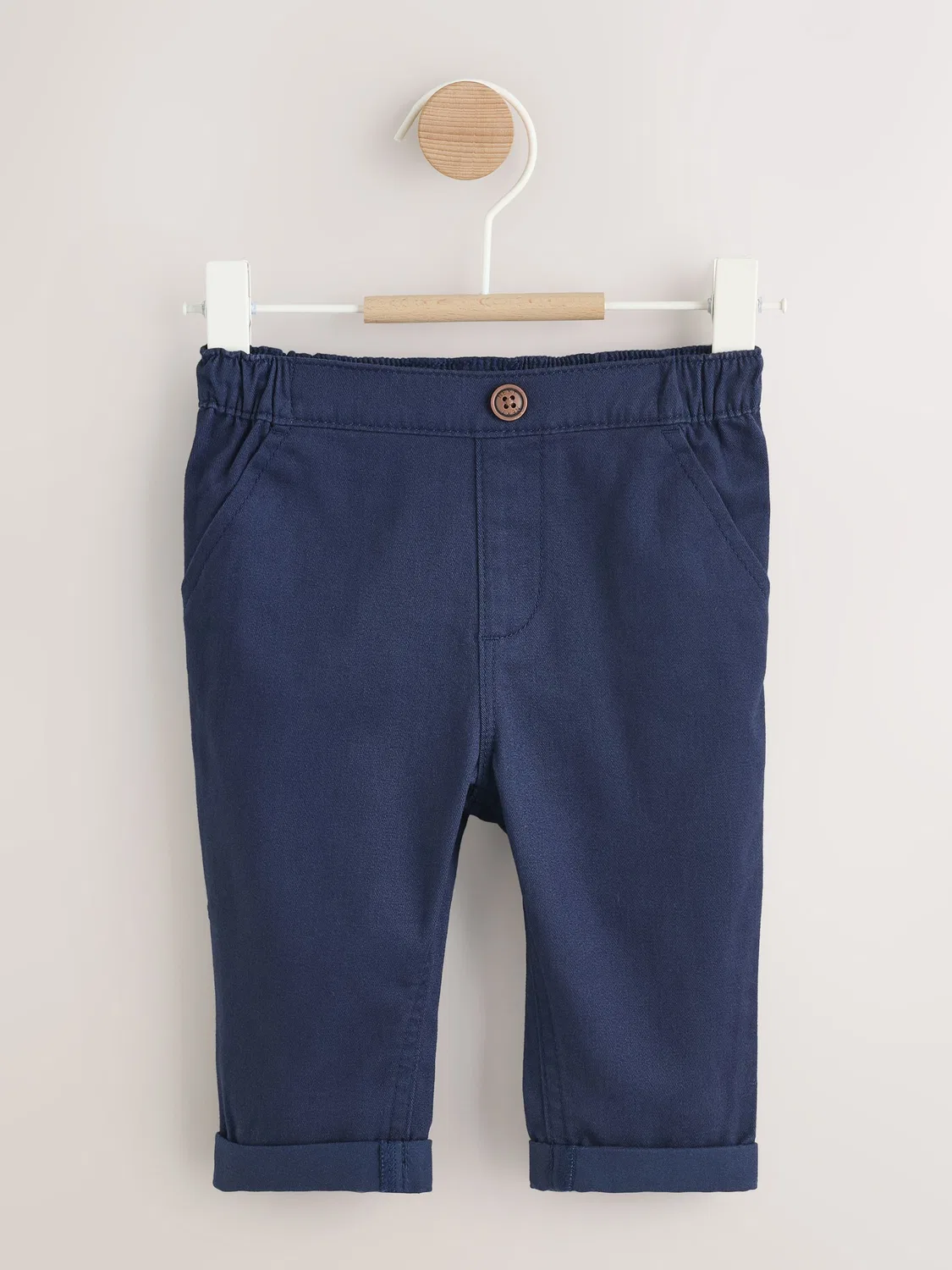 Чинос брюки Navy Baby Chino Trousers Next, темно-синий