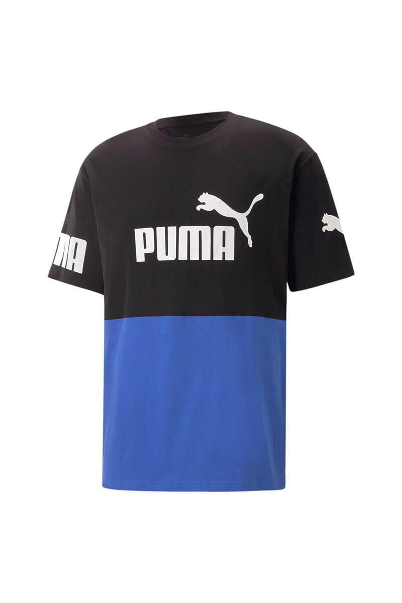 

Футболка PUMA POWER с цветными блоками Puma, светло-синий
