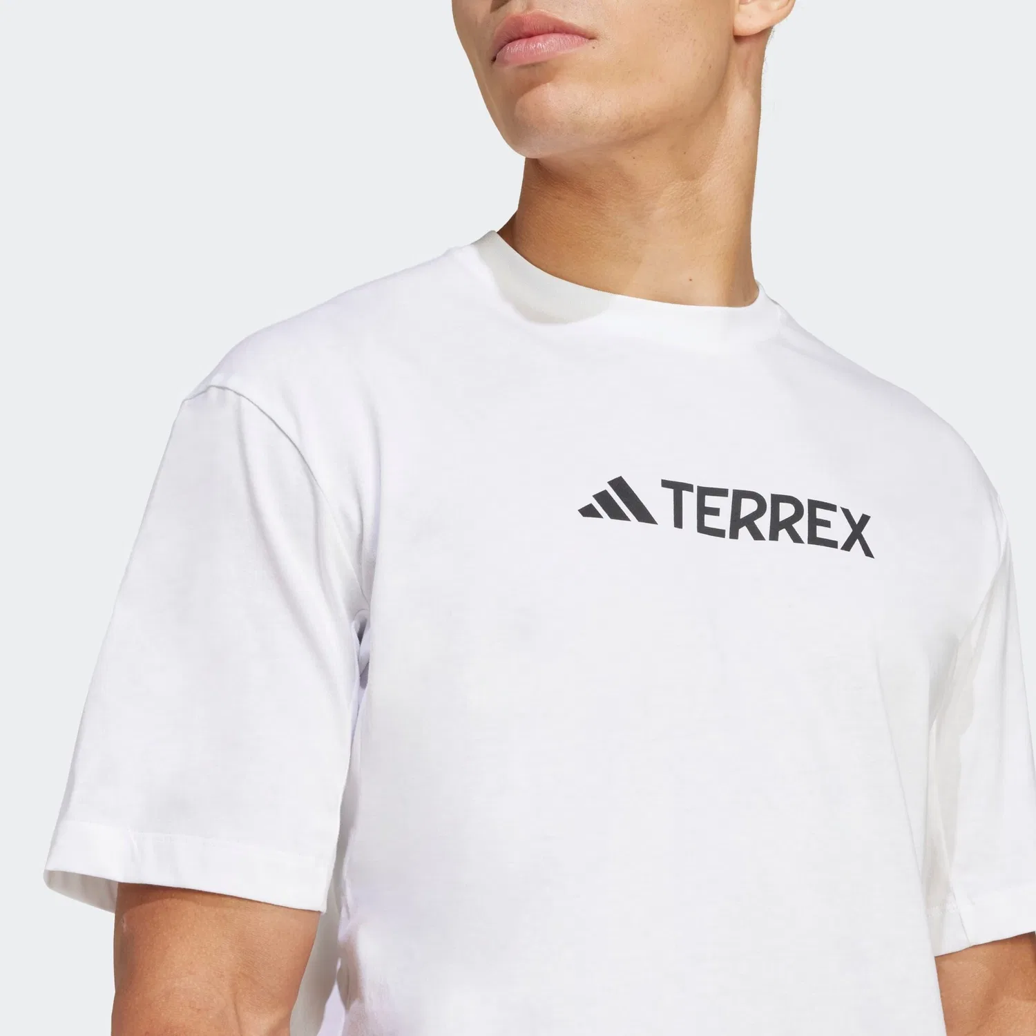 Детская футболка с логотипом Adidas TERREX, White — фото 4