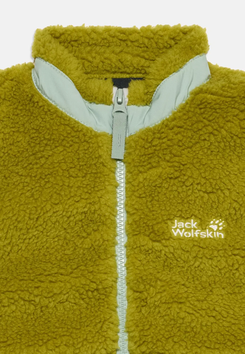 Жилет унисекс Ice curl Jack Wolfskin, Khaki Green — фото 3