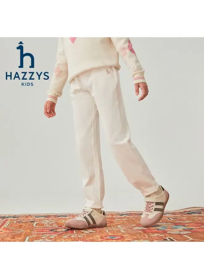 Штаны трикотажные мягкие с эластаном Hazzys, хаки — фото 3