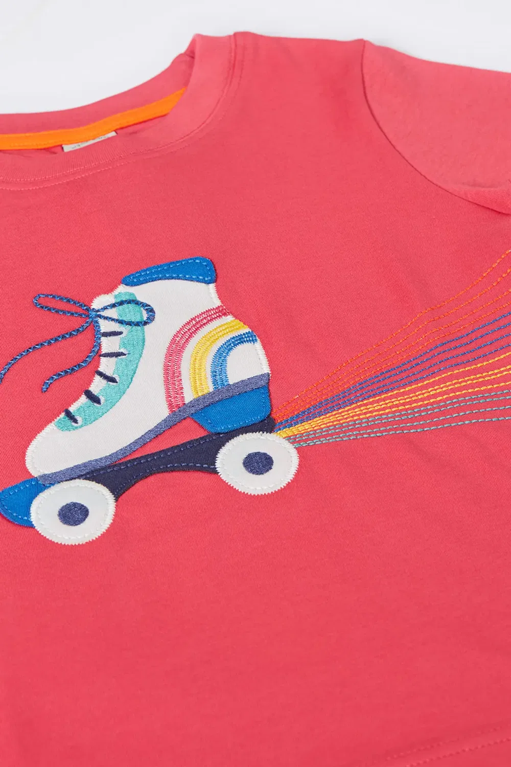 Детская футболка с аппликацией Carsen Frugi, Pink — фото 3