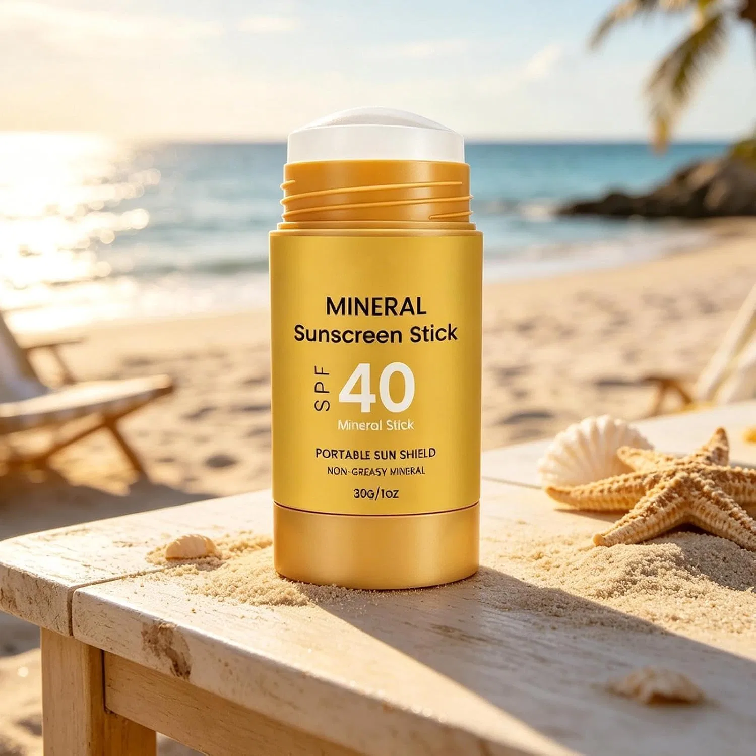 Солнцезащитный стик для лица SPF40, 30 г, Generisch — фото 3