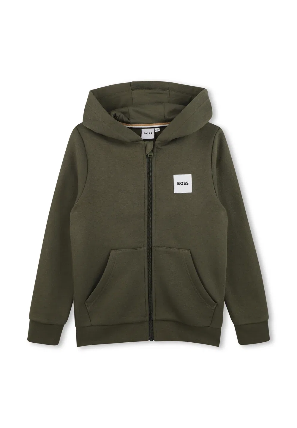 Детский/Подростковый кардиган-костюм на молнии Boss Kidswear, Olive Night — фото 2