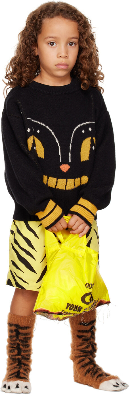 

SSENSE Exclusive Kids Black Lil' Creepz Sweater Perks and Mini