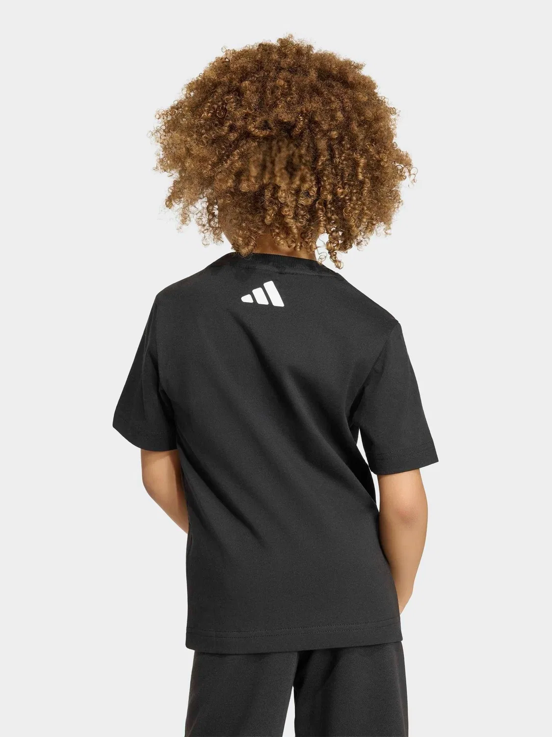 Футболка с принтом Minecraft adidas, черный — фото 2