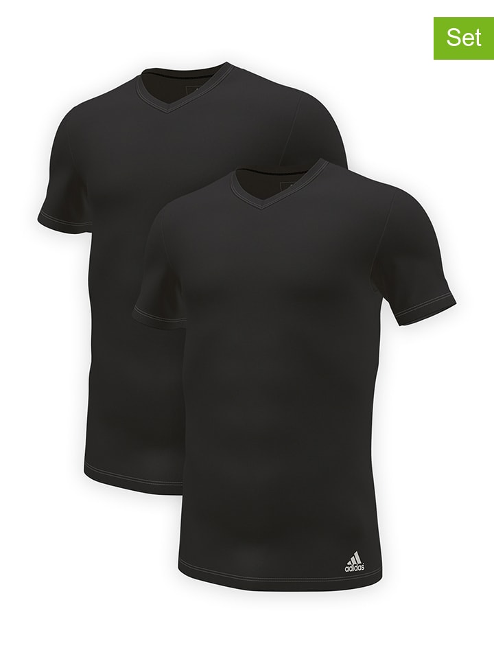 

Adidas Комплект из 2 штук: рубашки черного цвета
