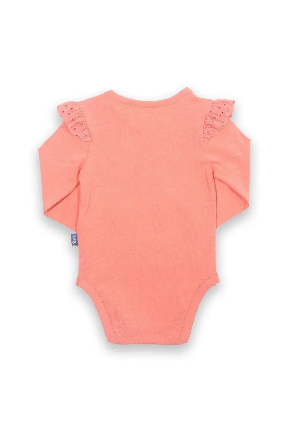 Детский боди с вышивкой Baby Broderie Kite, Pink — фото 3
