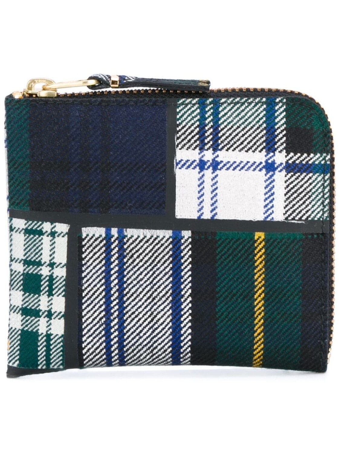 

Бумажник в клетку Comme Des Garçons Wallet, зеленый