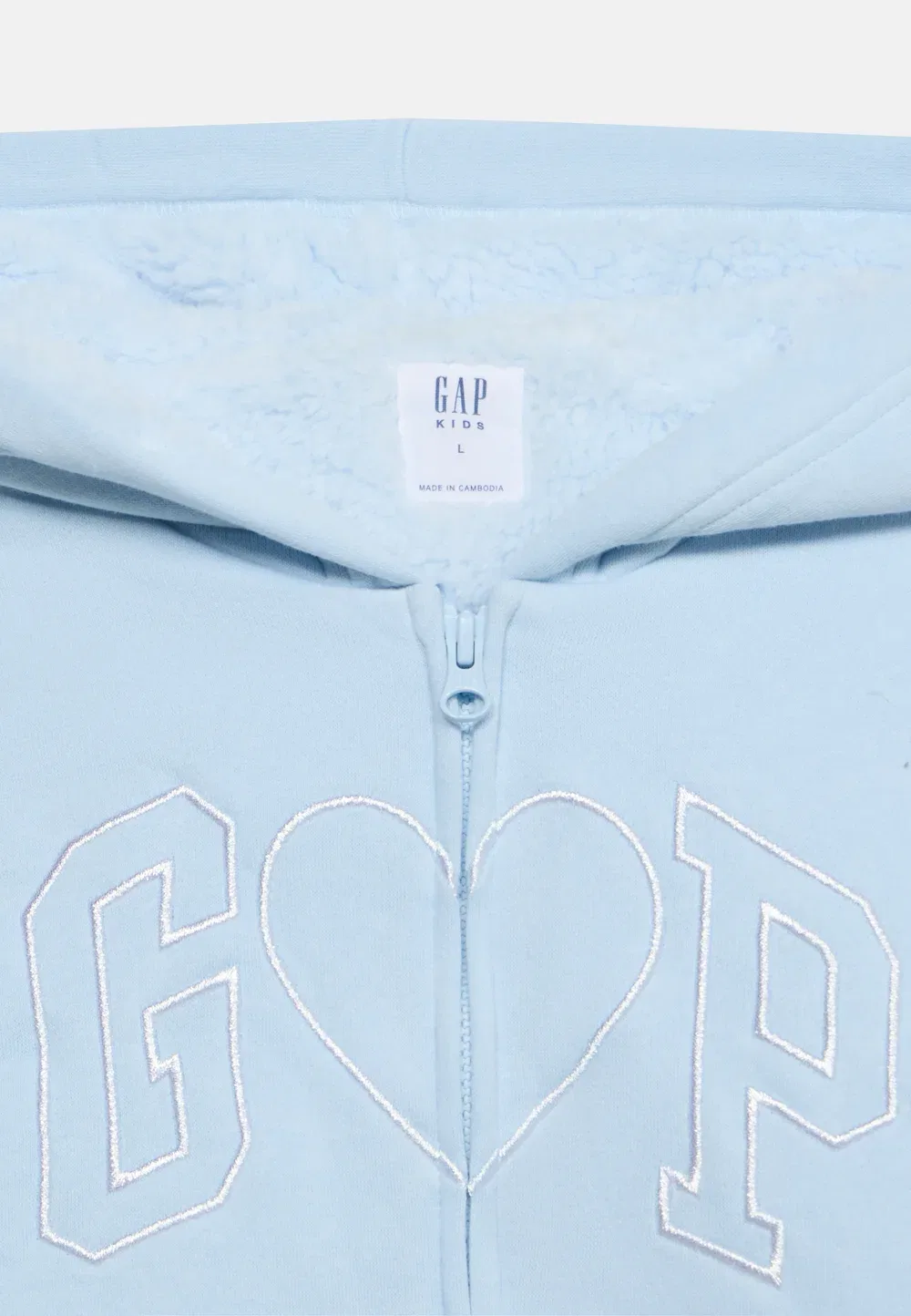 Heritage - толстовка на молнии Gap, Essential Blue — фото 4