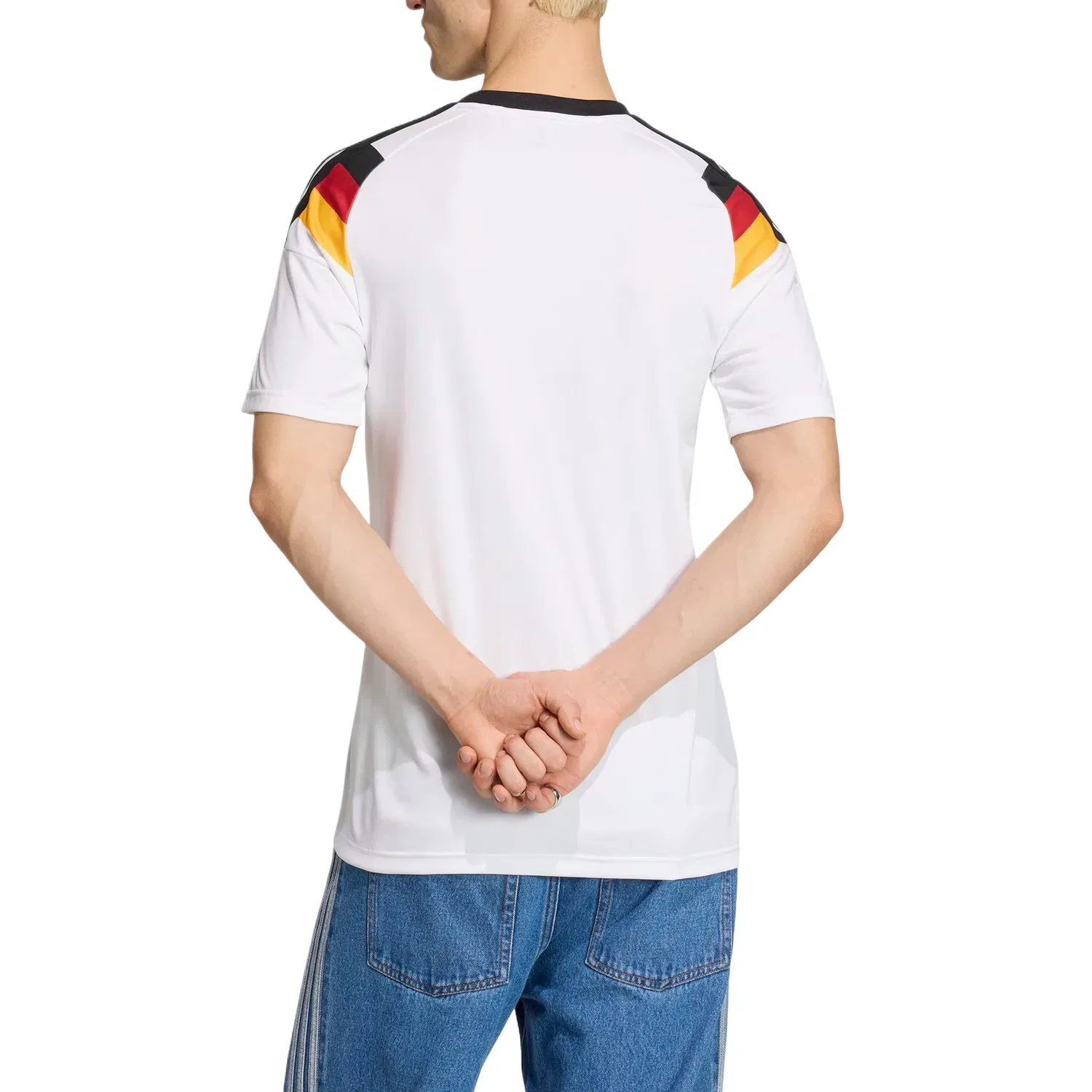 Мужская футболка с коротким рукавом Adidas Germany 26 Home Fan Jersey, белый — фото 4