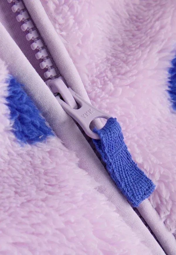 Куртка флисовая Fleece jacket Next, purple spot, фиолетовый — фото 3