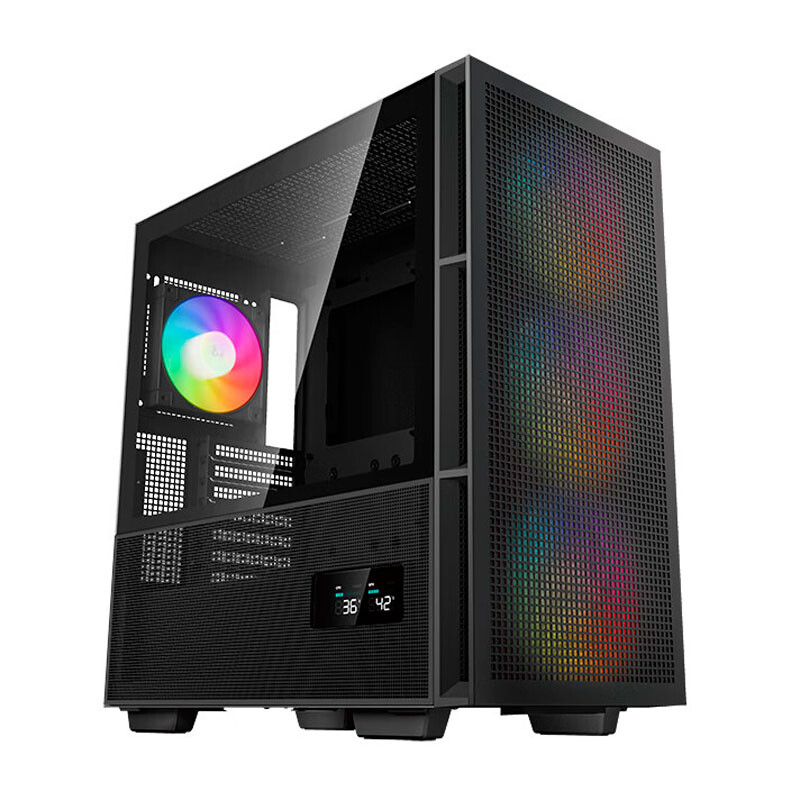 

Корпус DeepCool CH560 Digital, Mid Tower, черный