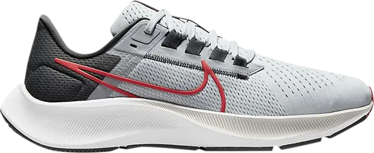 

Кроссовки Nike Air Zoom Pegasus 38 'Pure Platinum Chile Red', серый