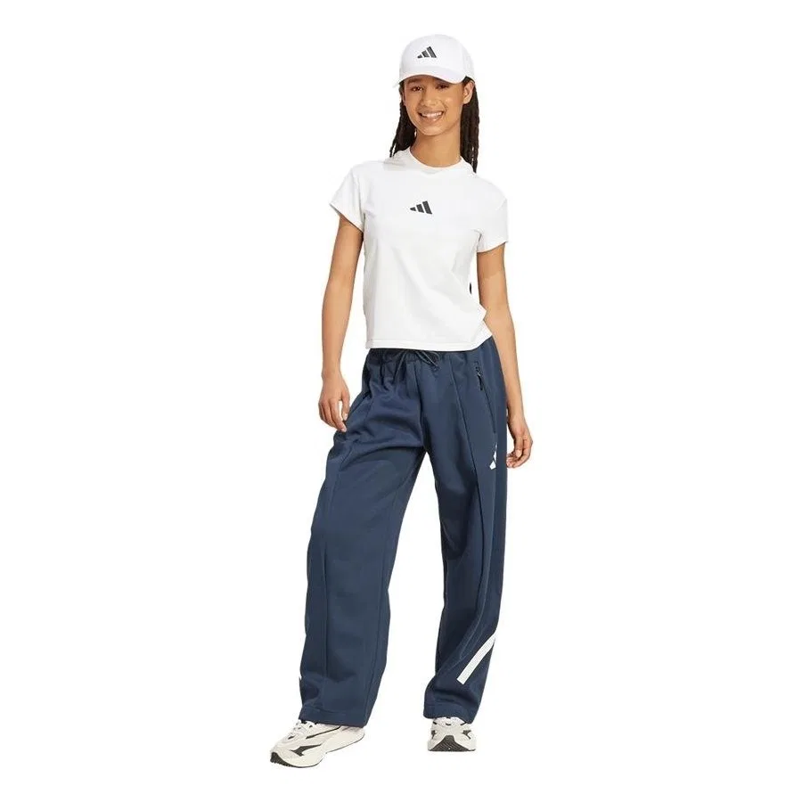 Женская футболка с длинным рукавом W Z.n.e. Bb Tee adidas, Белый — фото 4