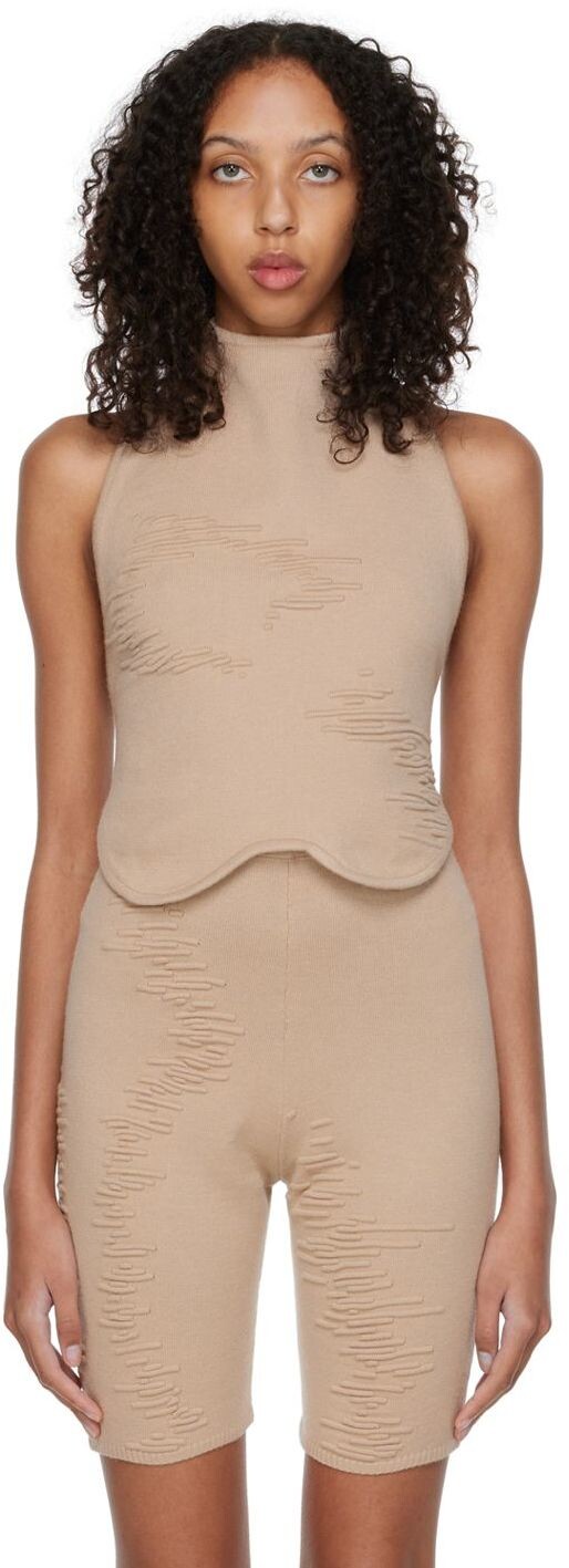 

Майка SSENSE Exclusive Beige KBN Knitwear Edition SELASI