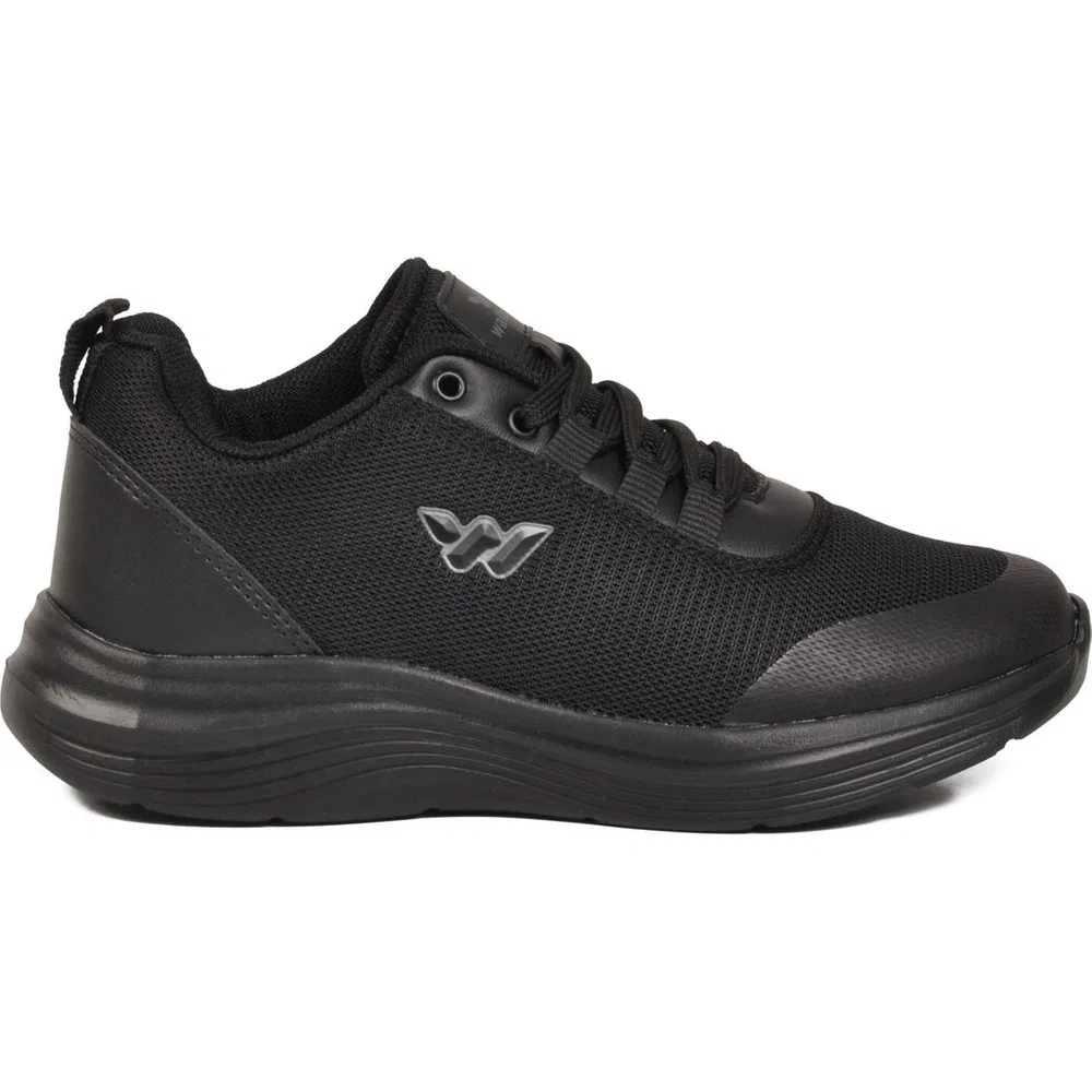 Детские спортивные кроссовки легкие дышащие Siyah Tekstil Hafif Unisex Spor Ayakkabı 26111 Pete G Walkway
