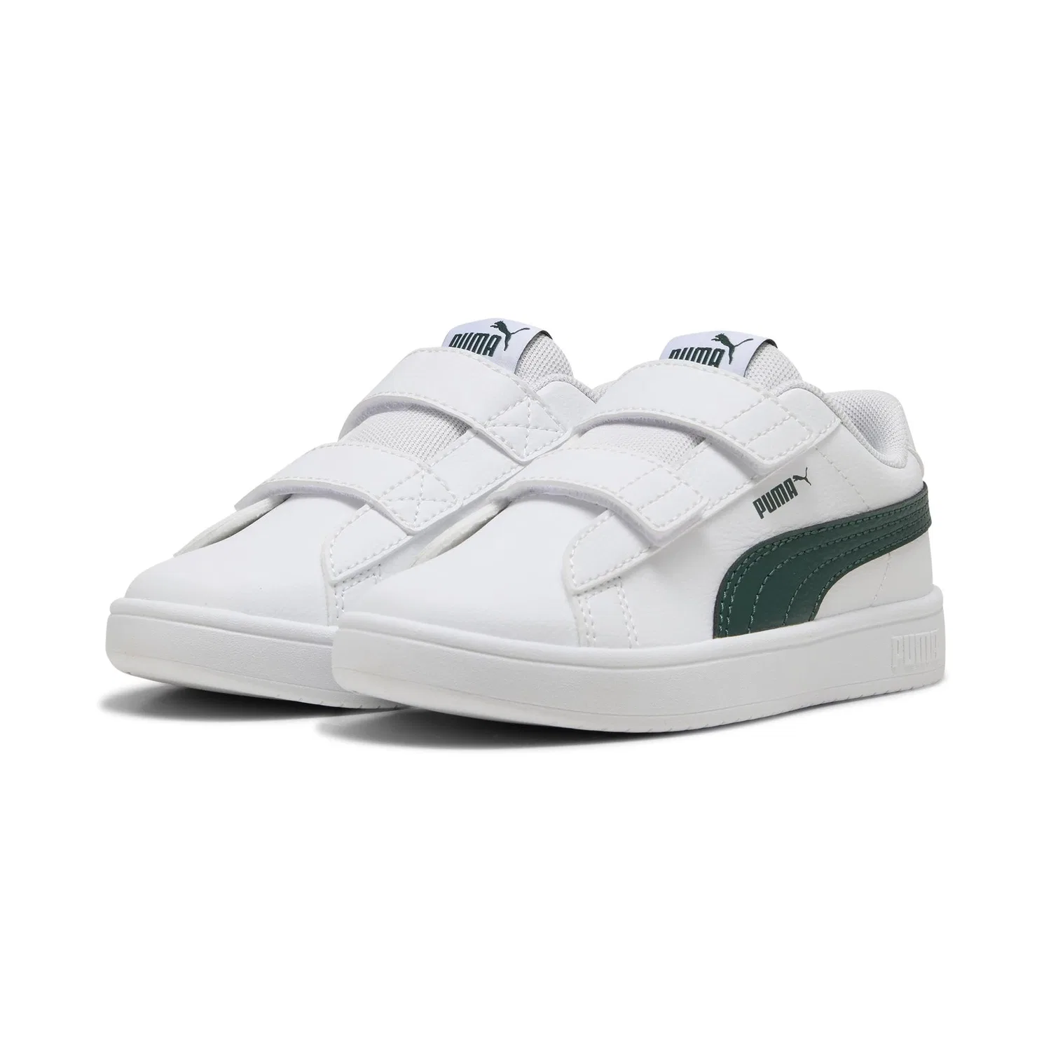 Детские кроссовки с закрытой пяткой PUMA Rickie Classic PS PUMA, Bianco E Verde