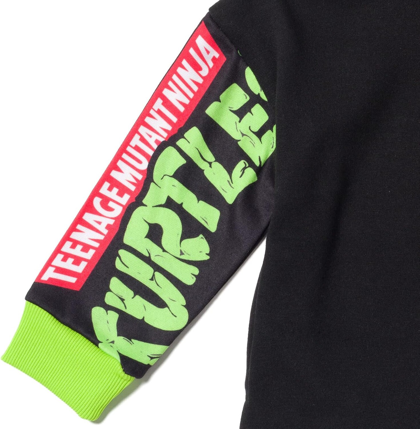 Худи Teenage Mutant Ninja Turtles Fleece, Toddler To Big Kid Sizes (2T - 18-20), черный — фото 3