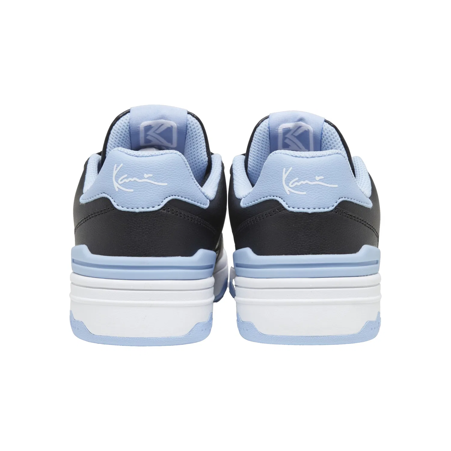 Детские спортивные кроссовки с шнуровкой Karl Kani, Black/Lightblue/White — фото 2