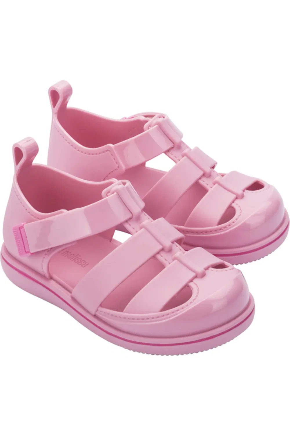Сандалии детские с регулируемым ремешком Smash Jelly Mini Melissa, розовый