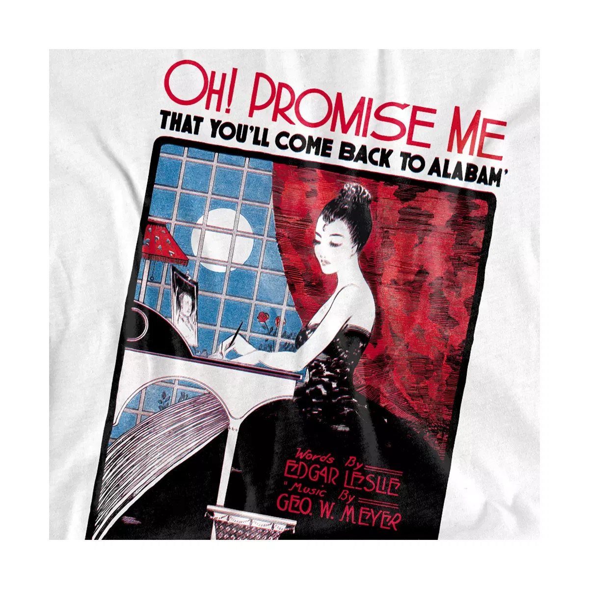 Детская футболка с принтом Oh! Promise Me LOGOVISION, White — фото 3