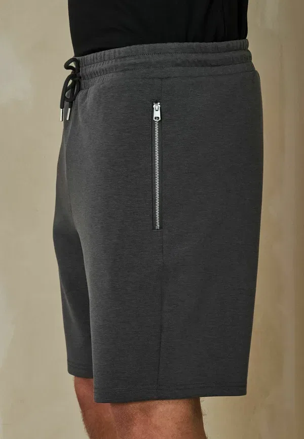 Шорты джерси Regular Fit Next Charcoal grey, серый — фото 4