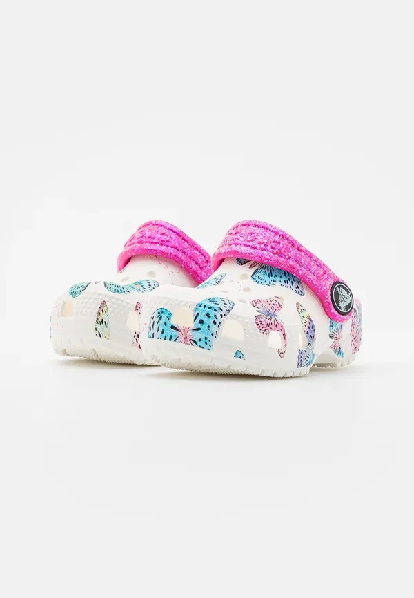 Классические сабо Crocs, белый/мультиколор — фото 2