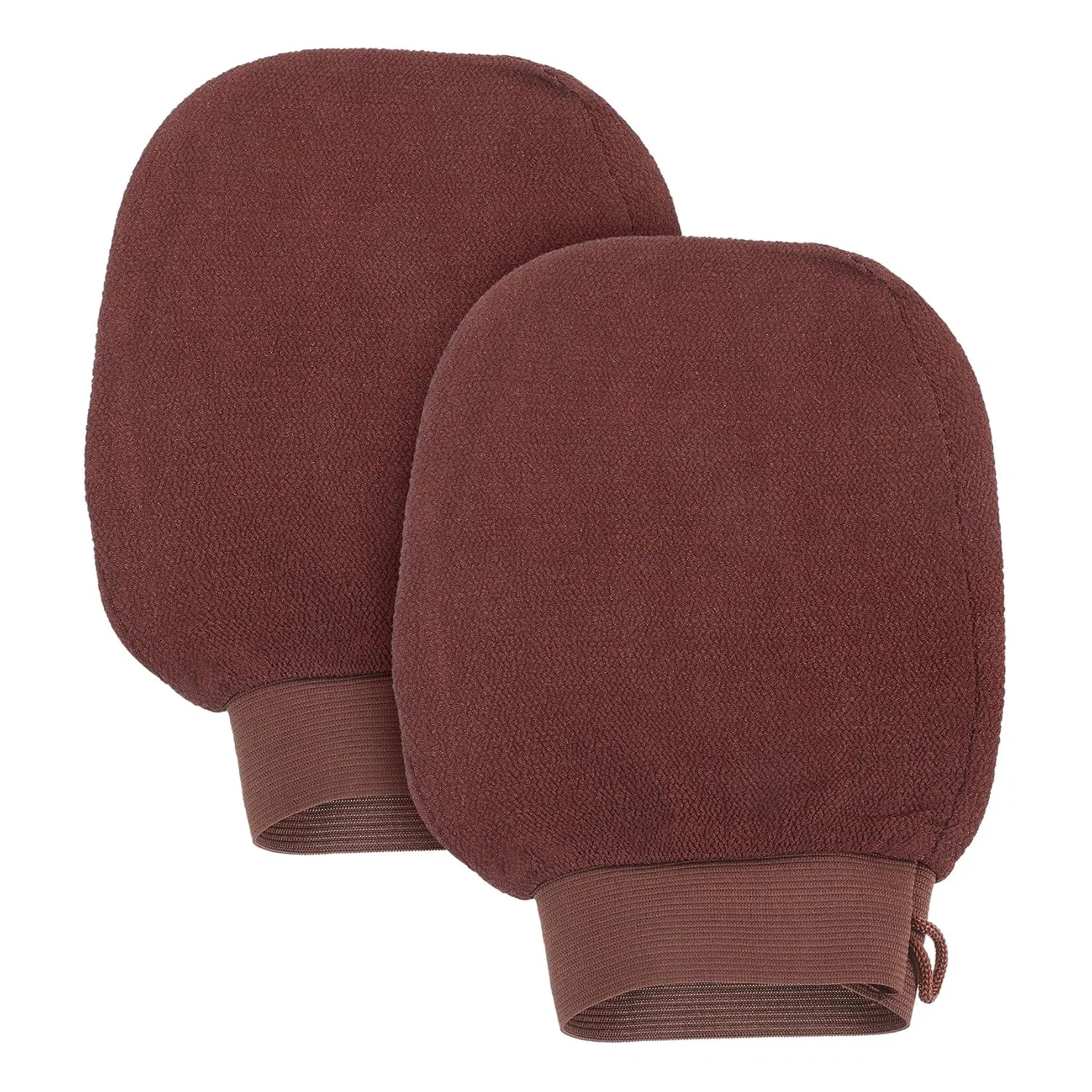 Эксфолиирующие перчатки, вискоза, 2 шт, 22x15 см, Brown Artsewply