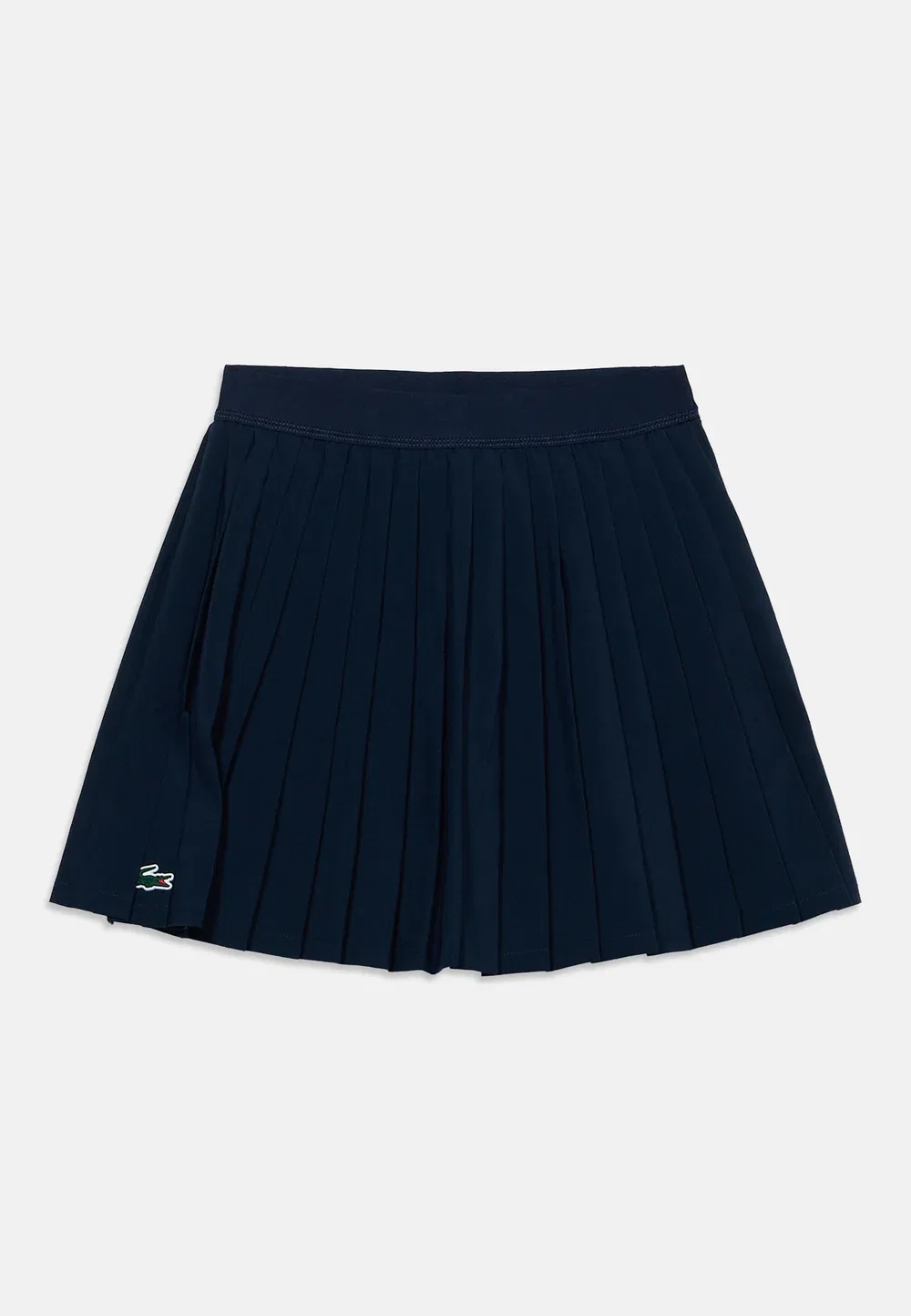 Спортивная юбка с логотипом - плиссированная юбка Lacoste, Marine — фото 3