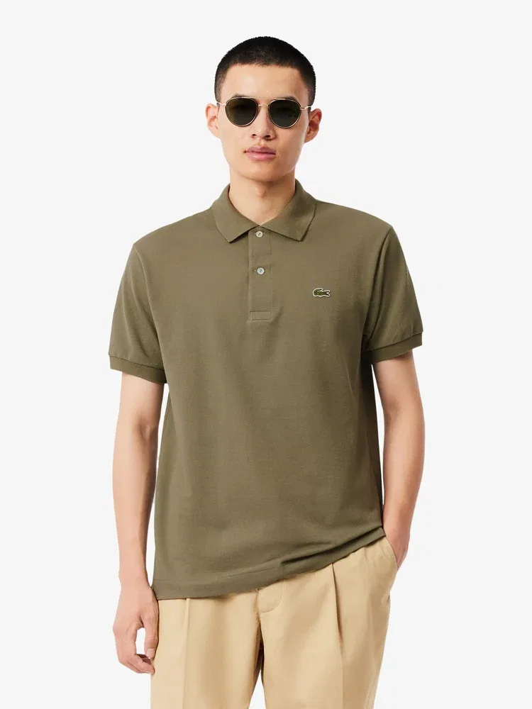 Футболка поло классическая L1212-56G LACOSTE, Khaki
