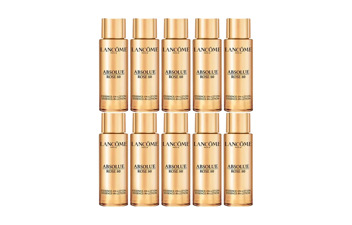 Набор пробников тонера с сывороткой LANCOME, 30 мл x 5, Pure and Radiant Serums Water — фото 4
