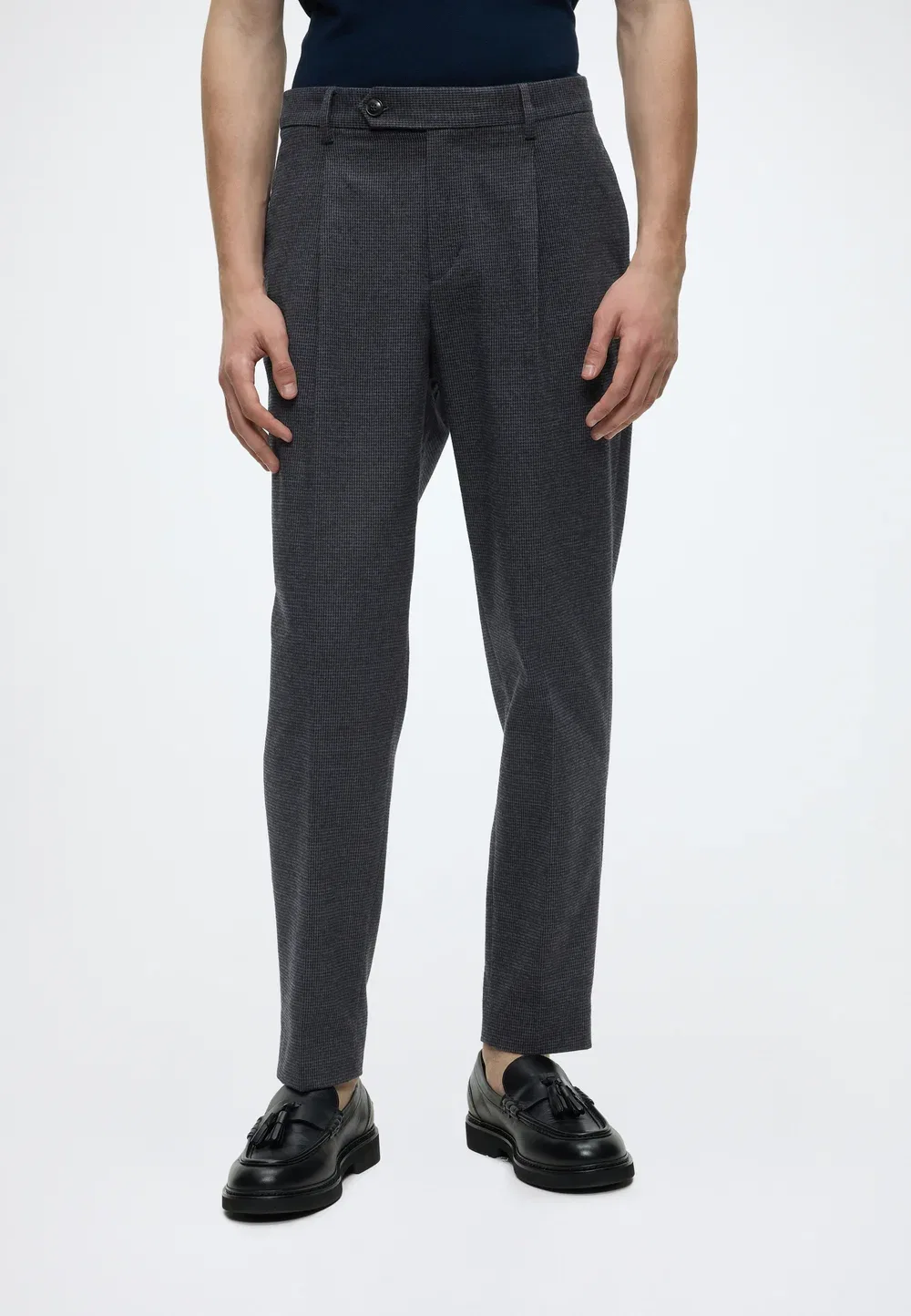 Брюки с мелким рисунком Tommy Hilfiger, Navy Blue