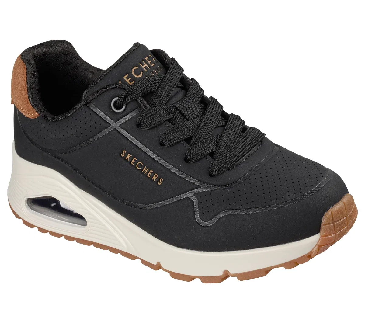 Детские кроссовки UNO Gen1 - Suited On Air Skechers, черный — фото 4