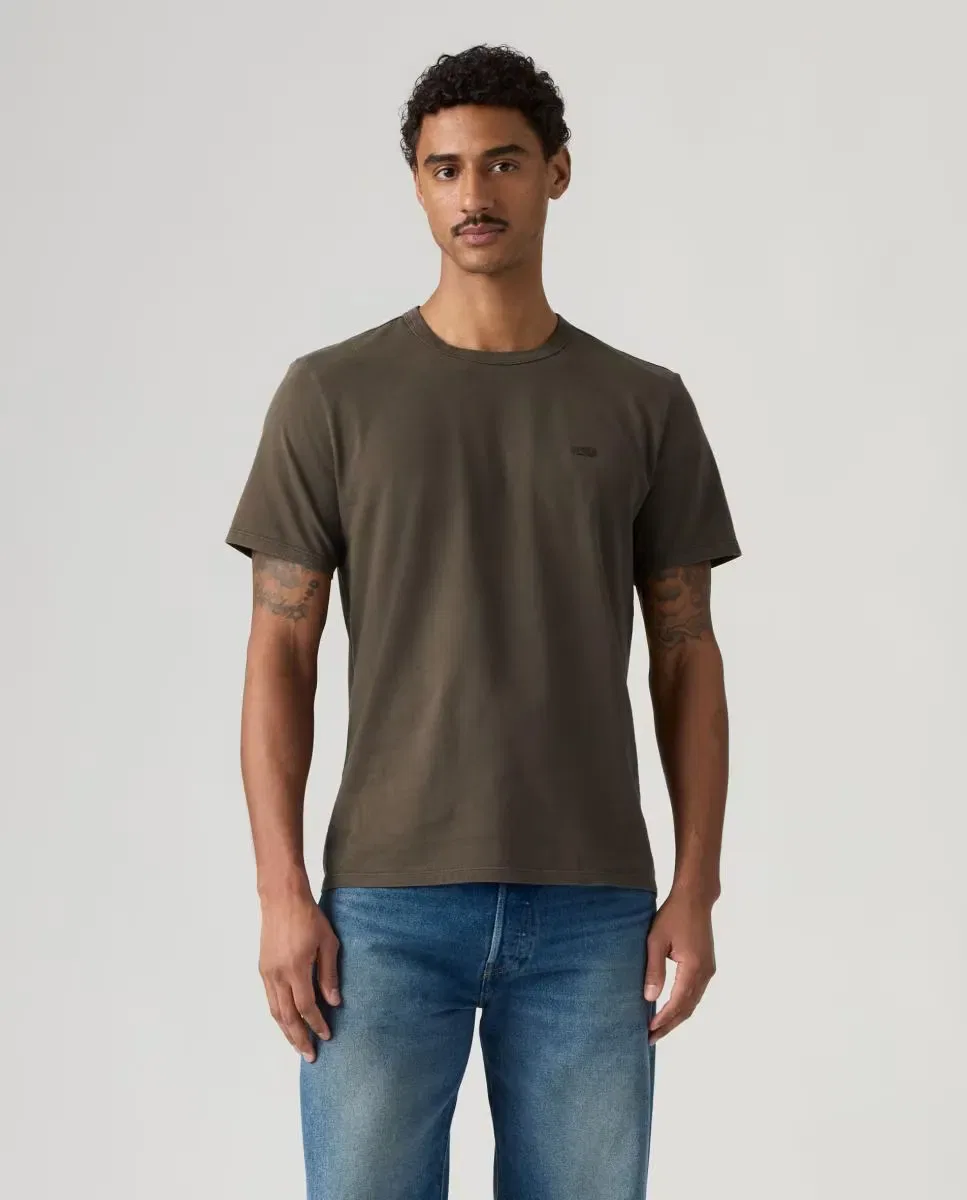 Мужская футболка с коротким рукавом Levi's, Marrón Oscuro