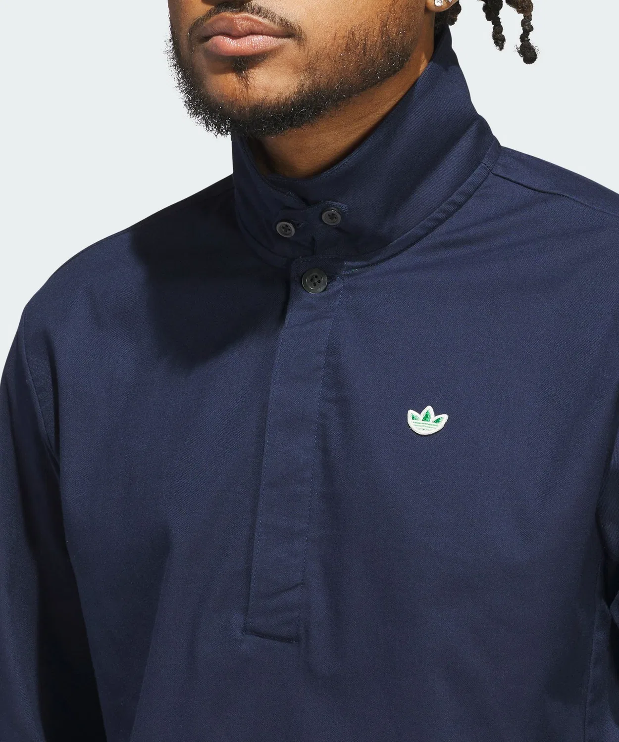 Мужская ветровка с длинным рукавомAdidas Golf Original, Navy — фото 4