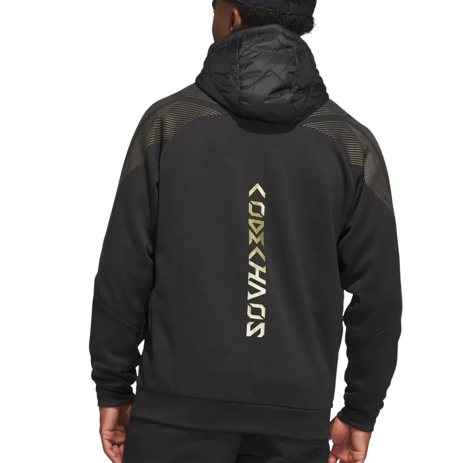 Мужская куртка Codechaos Insulated Hybrid Jacket Asia Sizing 'Black' adidas, черный — фото 3
