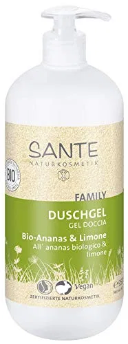 Гель для душа Pineapple & Lime, Sante Naturkosmetik, 2 x 950 мл