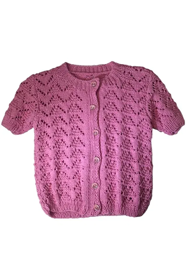 Детский кардиган с коротким рукавом Neslibutik, Pink