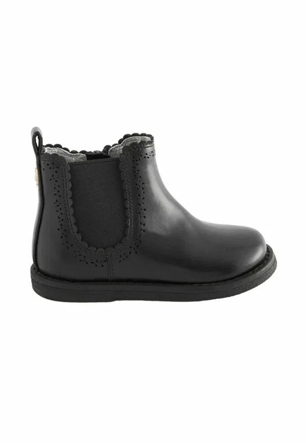 Ботинки челси из искусственной кожи, модель Wide Fit, Next, черный