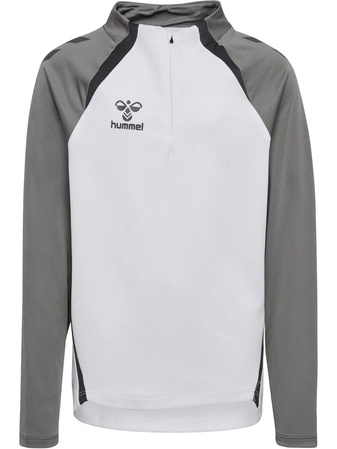 Детская куртка с полузастежкой Hummel Hmllead 2.0 Half Zip Kids, Цвет Weiss / Stahlgrau — фото 4