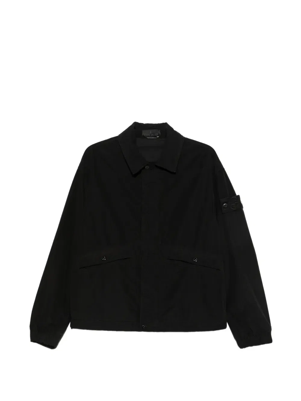 Куртка Ghost с нашивкой-логотипом Stone Island, черный