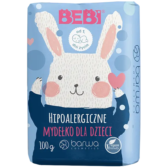 

Bebi Kids деликатное твердое мыло для детей и младенцев, 100 г