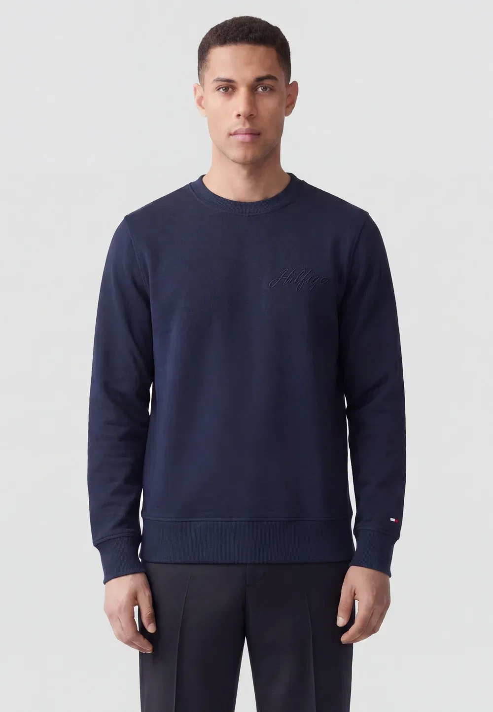 Felpa uomo mw0mw42536 c1g - толстовка Tommy Hilfiger, Blu