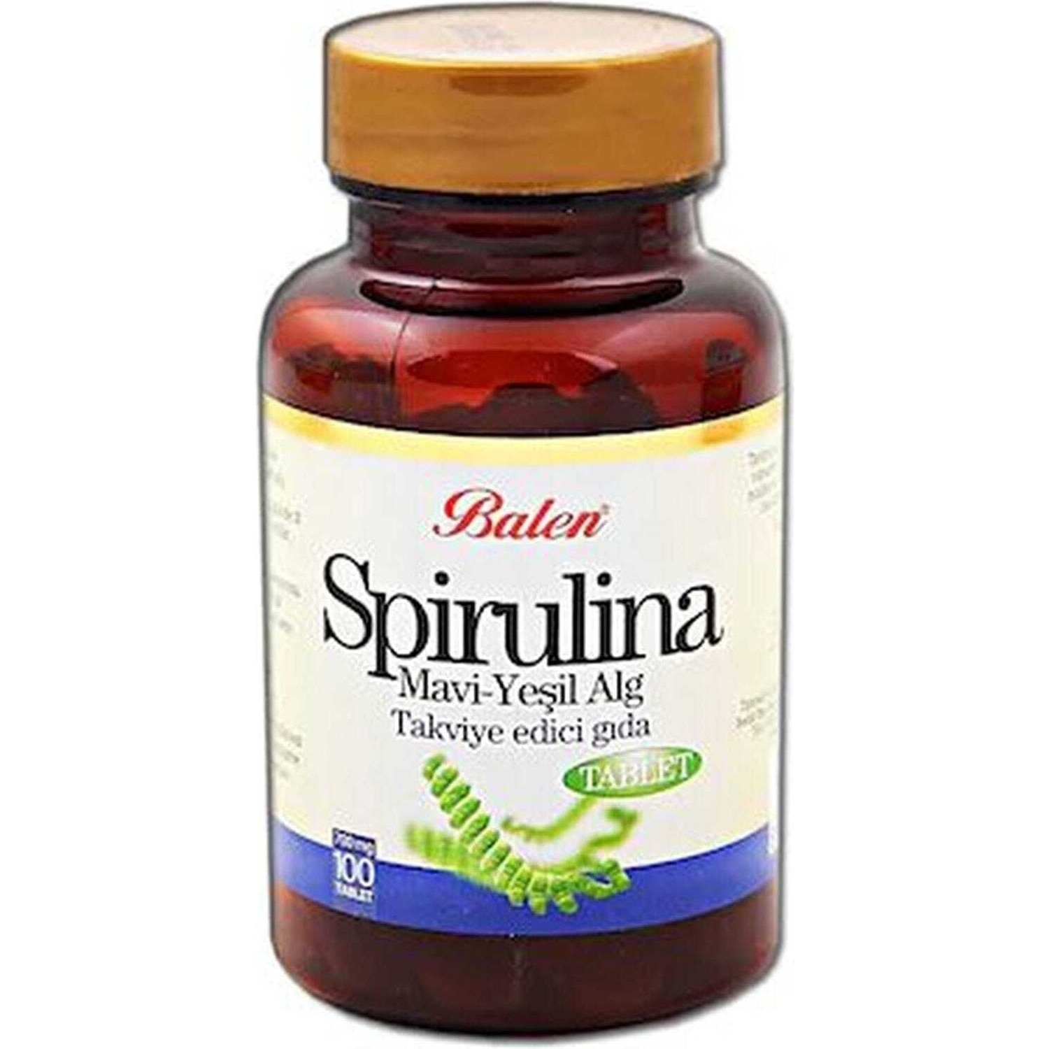 

Добавка Balen Spirulina 700 мг, 100 таблеток
