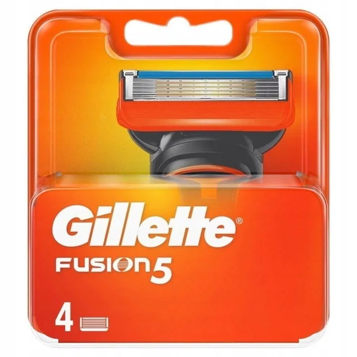 Сменные кассеты для мужской бритвы Gillette Fusion5, 4 шт