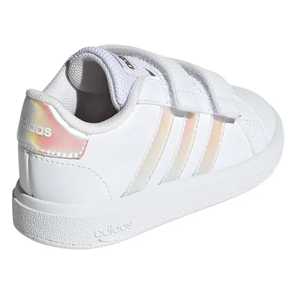 Кроссовки Grand Court 20 CF Adidas, белый — фото 4