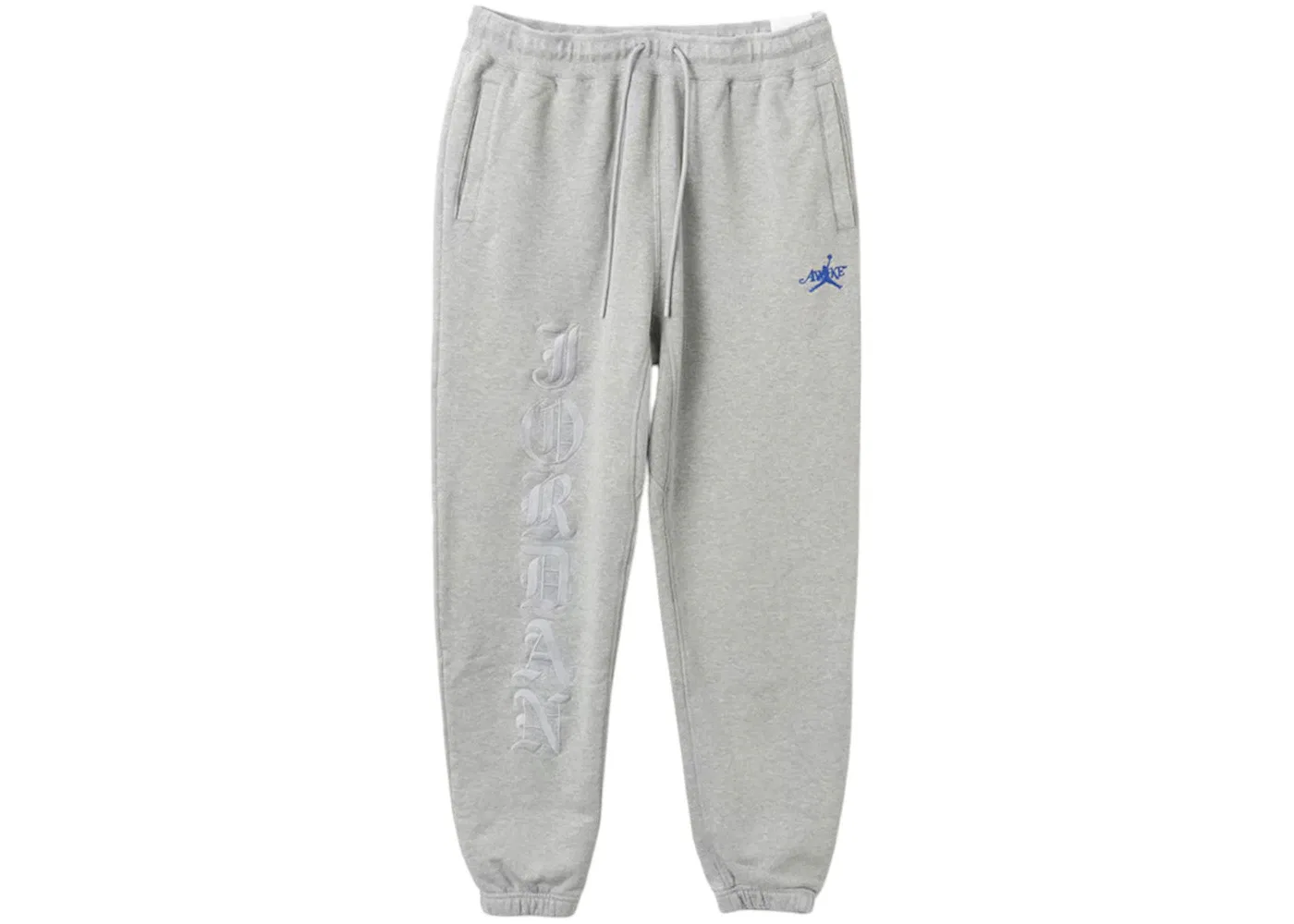Мужские спортивные штаны из футера Jordan x Awake NY Fleece Pants, Dark Grey Heather